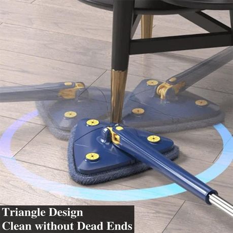 360 Rotatable Adjustable Cleaning Mop with 2 Mop Replacement Heads variant image 5