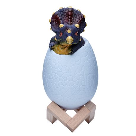 3D Dinosaur Egg Night Light Toy, Portable Color Changing, Kids lamp, variant image 3