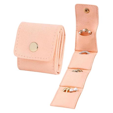 4 Fans Jewelry Storage Bag Earrings Necklace Ring Organizer variant image 8
