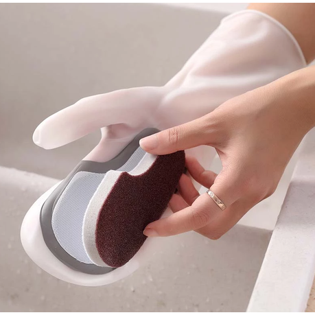 4 in 1 Detachable Dishwashing Gloves variant image 2