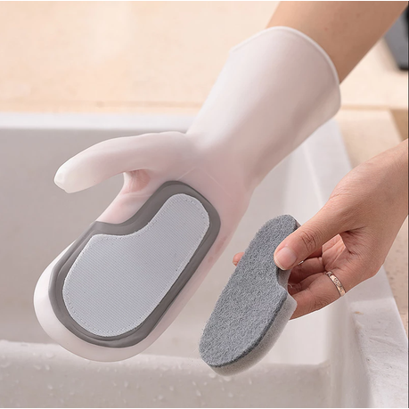 4 in 1 Detachable Dishwashing Gloves variant image 3