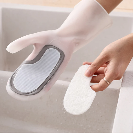 4 in 1 Detachable Dishwashing Gloves variant image 4