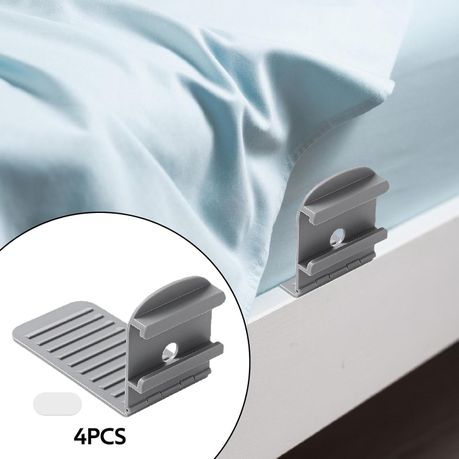 4 piece Multi-Functional Non-slip Bed Sheet Clips variant image 3