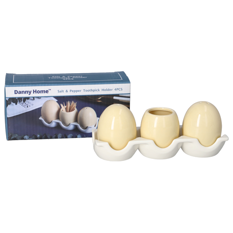 4 Pieces Salt and Pepper Toothpick Holder variant image 5