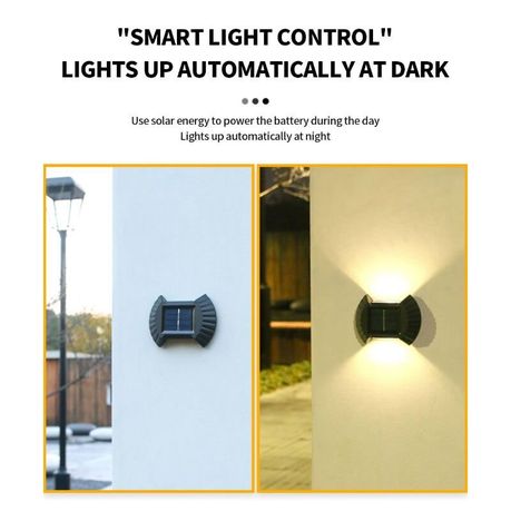 4 Pieces Solar Energy Wall Lamp variant image 3