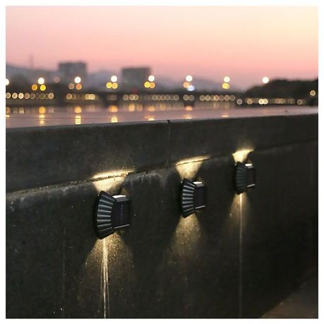4 Pieces Solar Energy Wall Lamp variant image 4