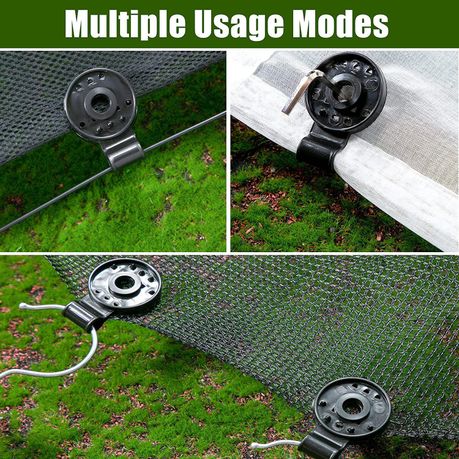 40 Pieces Plastic Shade Cloth Net Clips variant image 2