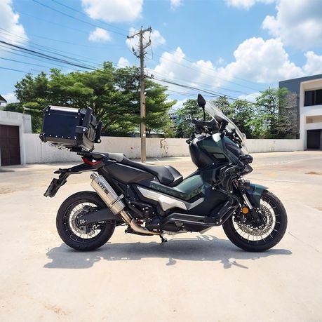 45L Aluminum Motorcycle Top Box Tail Case,with Quick Release Base Plate Set variant image 12