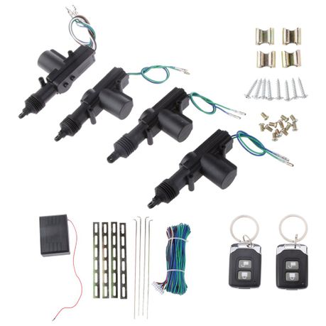 4Door Power Central Lock Kit Remote Control Conversion - Keyless variant image 2