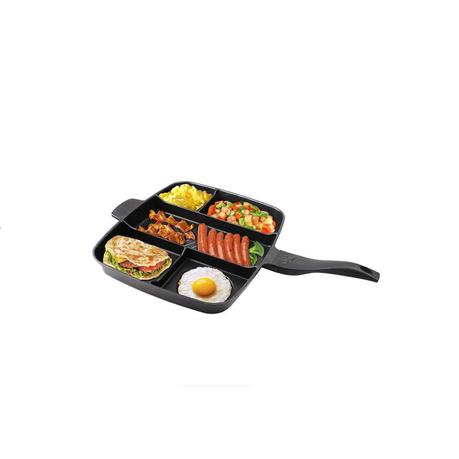 5 In1 38cm Non-Stick Grill Pan variant image 2