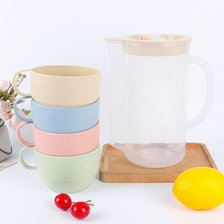 5 Pieces Water Pitcher with Lid Ice Tea Kettle for Household variant image 3