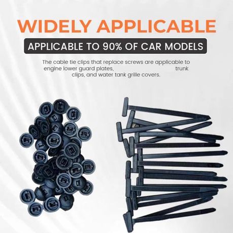 50Pieces Heavy Duty Multipurpose Self-Locking Universal Nylon Cable Ties variant image 2