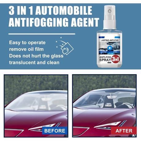 60ML Car Scratch Remover With 60ML 3-In-1 Car Glass Anti-Fog Spray variant image 5