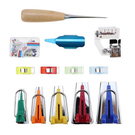 62 Sewing Bias Tape Makers Sewing Kit Set variant image 4