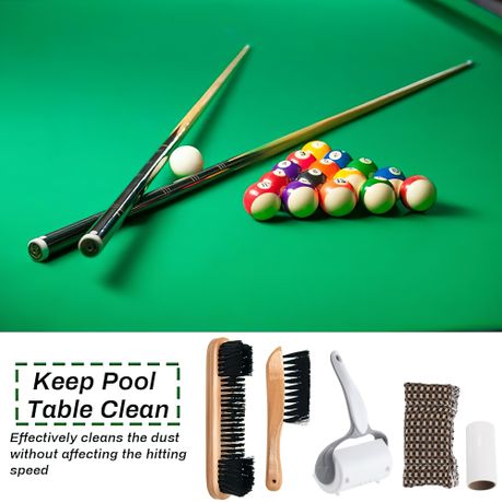7 Piece Billiards Pool Table Cleaning Rail Brush Set variant image 2