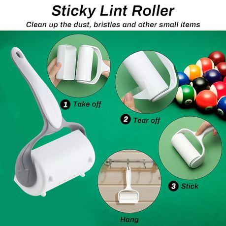 7 Piece Billiards Pool Table Cleaning Rail Brush Set variant image 6