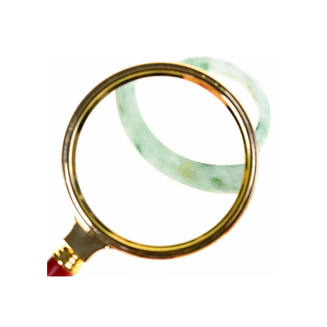 70mm Handheld Magnifier - Gold variant image 4