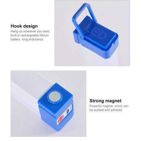 72cm LED Tube Loadshedding Magnetic Suspension USB Rechargeable variant image 4