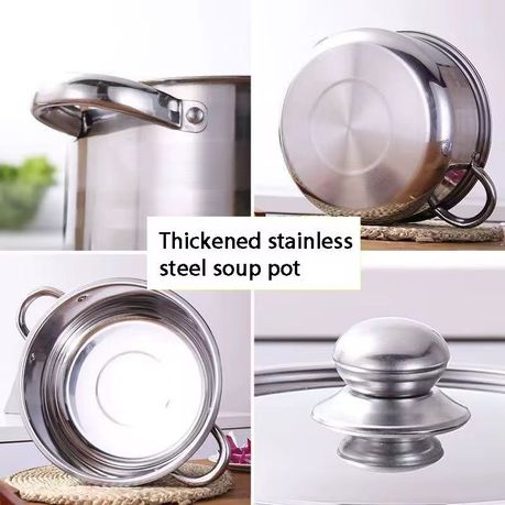 8 Piece Stainless Steel Cookware Set variant image 5