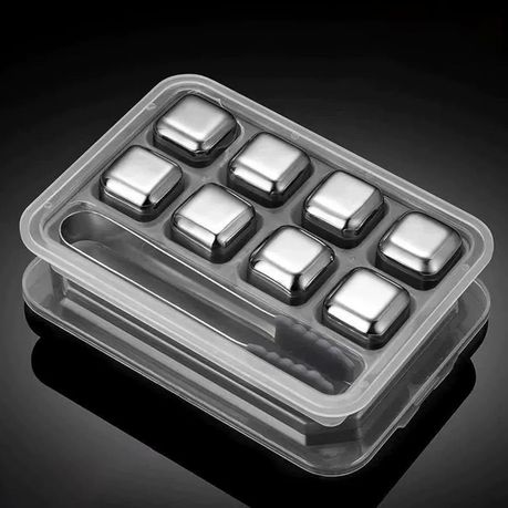 8 Pieces Reusable Cooling Whiskey Chilling Rock variant image 2