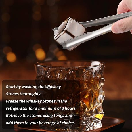 8 Pieces Reusable Cooling Whiskey Chilling Rock variant image 4