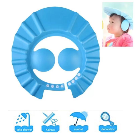 Adjustable Baby Shower Cap with Ear Cover variant image 3