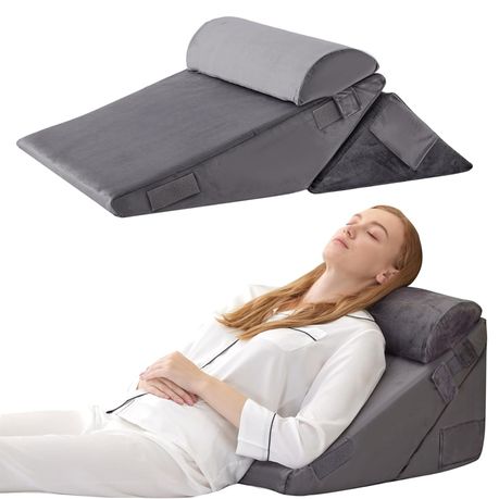 Adjustable Wedge Pillow For Back Pain, Acid Reflux, Heartburn variant image 8