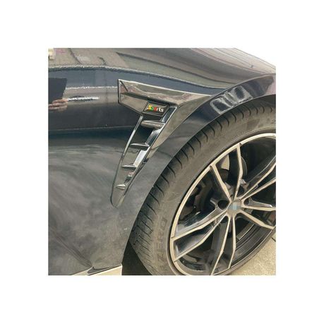 Air Flow Fender Grill Intake Vent Trim Sticker Sports Style variant image 2