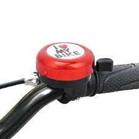 Aluminum Handlebar Bicycle Bell Horn - Red variant image 3