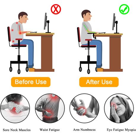 Arm Rest Support for Computer Desk 90 Folding and 180 Rotating variant image 8