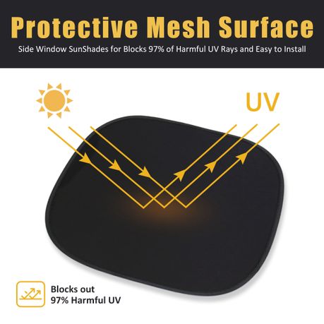 Auto Sunshade Rectangular Static Electric Babycare 2 Pack variant image 2