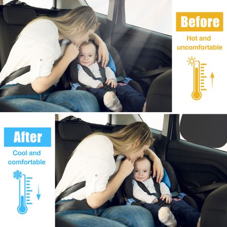 Auto Sunshade Rectangular Static Electric Babycare 2 Pack variant image 3