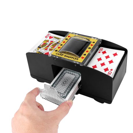 Automatic 2-Deck Labor-Saving Card Shuffler variant image 2