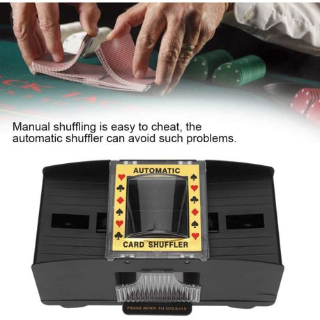 Automatic 2-Deck Labor-Saving Card Shuffler variant image 3