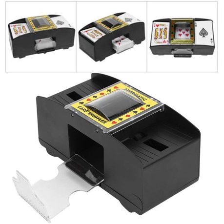 Automatic 2-Deck Labor-Saving Card Shuffler variant image 4