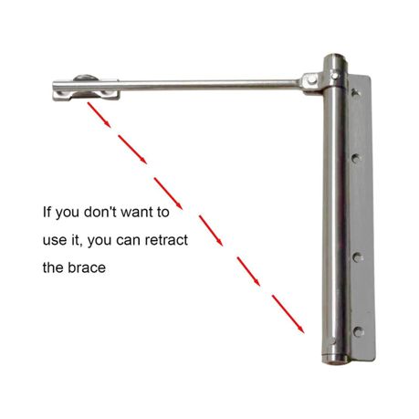 Automatic Door Closer -Adjustable Effortless Closing for Homes & Businesses variant image 8