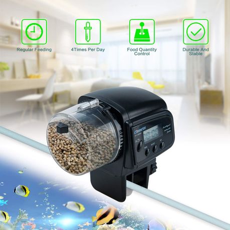 Automatic Fish Feeder Aquarium Food Dispenser With Digital Auto Timer variant image 6
