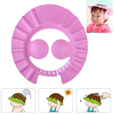 Baby Bathing Hat - Pink variant image 2