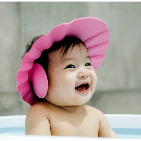 Baby Bathing Hat - Pink variant image 3