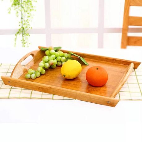 Bamboo Wooden Tray- 3 Piece variant image 3
