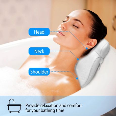 Bathtub Pillow for Tub Neck and Back Support variant image 3