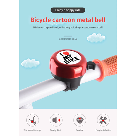 Bicycle Bell- Orange variant image 3