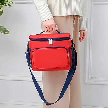 Big Compartment Outdoor Cooler Lunch Bag with Shoulder Strap variant image 5