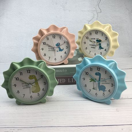 Blue Dinosaur Alarm Clock Battery Powered variant image 4