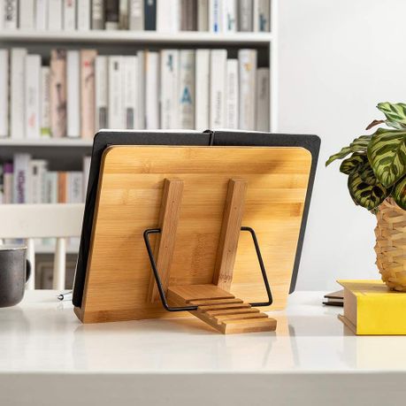 Book Stand Angle Adjustable Bookshelf for Home School Office - 28 x 39 variant image 4