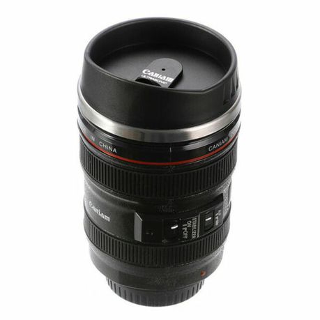 Camera Lens Cup Coffee Travel Mug variant image 1