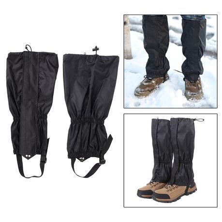 Camping Hunting Adjustable Waterproof Leg Gaiter Boot Covers - 52cm variant image 8