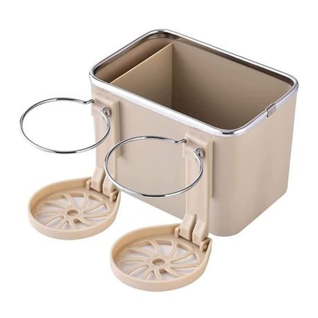 Car Paper Box Hanging Armrest Box Storage Box Cup Holder variant image 1