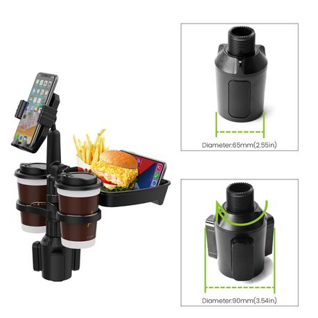 Car Phone Holder With Food Tray variant image 3
