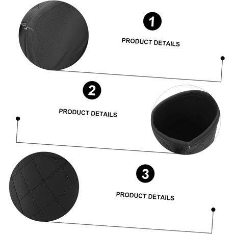 Car Seat Gap Filler PU Leather Pad - Left side variant image 5